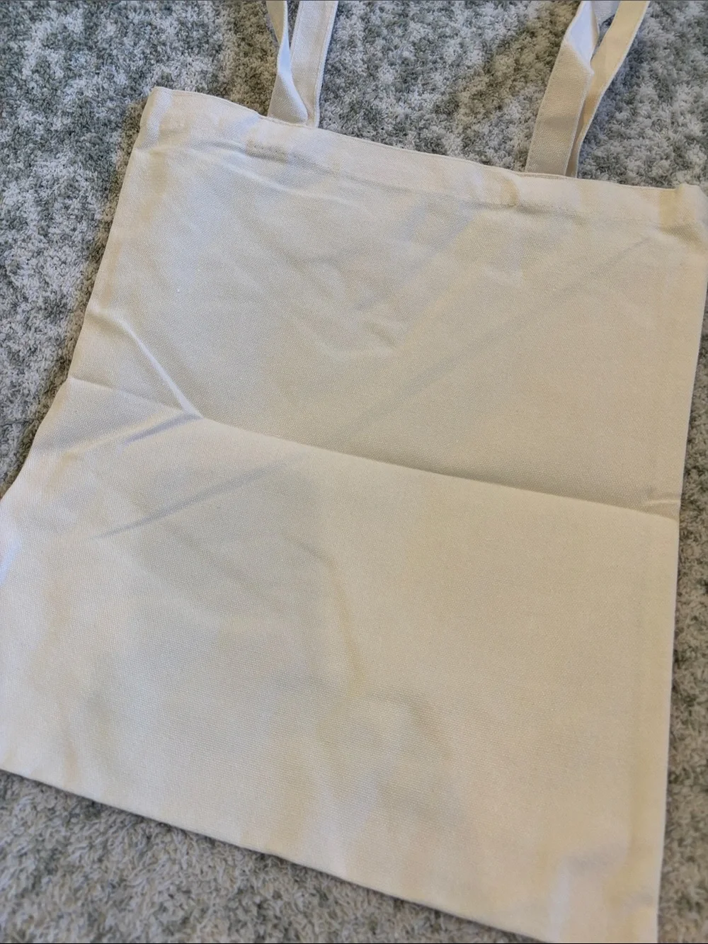 Desert Cactus Echeveria Succulent Cotton Canvas Tote Bag NWT 15.50x14”